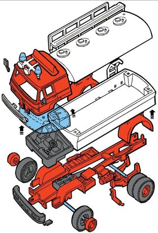 Stavebnice Monti System MS 09 - Petrol