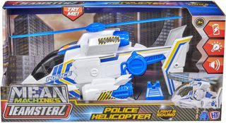Teamsterz záchranářská helikoptéra s navijákem (světlo, zvuk, baterie)