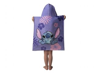 Plážová osuška pončo Lilo a Stitch 50x115 cm