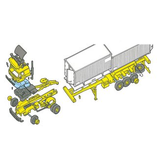 Stavebnice Monti System MS 08.2 - Container