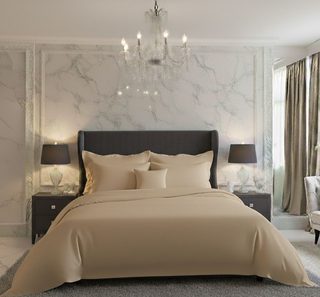 Saténové povlečení LUXURY COLLECTION béžové