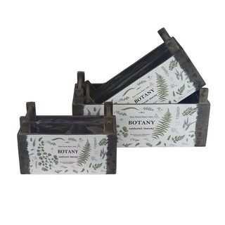 Dřevěný obal s plastem D7071/C - 36 cm