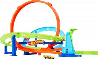 Hot Wheels extrémní hyper smyčka (akční dráha + autíčko) Mattel