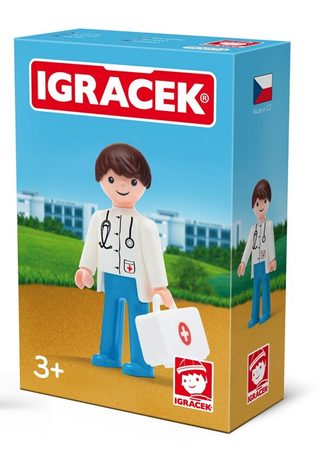 IGRÁČEK Doktor s doplňky v krabičce