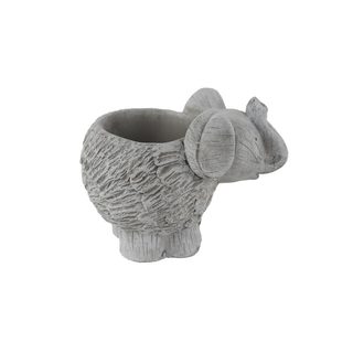 Cementový obal k osázení slon X7068/1 - 14 x 9 x 10.5 cm