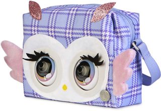 Purse Pets interaktivní kabelka sovička (mrká, zvuk, baterie) Spin Master