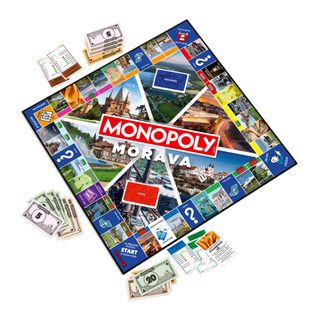 HASBRO Desková hra MONOPOLY Morava