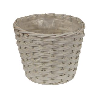 Obal s plastem bílý P0250 - dia 19 x 14 cm