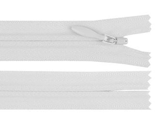 Spirálový zip skrytý YKK No 4 délka 65 cm