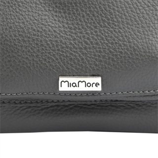 MiaMore Kožená crossbody dámská kabelka tmavě modrá