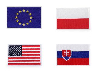 Nažehlovačka vlajky států