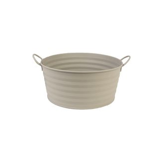 Obal kovový K2574/2 - dia 22 x 10,2/11,5 cm