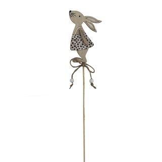 Zápich zajíc D6716 - 40 cm