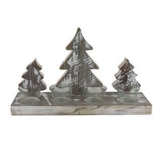 Svícen stromky D6541 - 35 × 10 × 20 cm