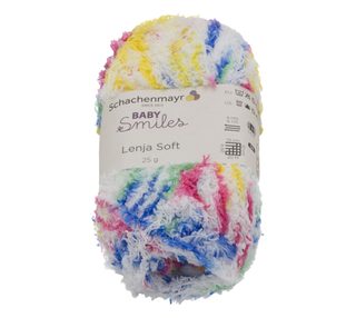 Příze LENJA SOFT Žlutá,Modrá,Růžová 0080 25g / 85 m