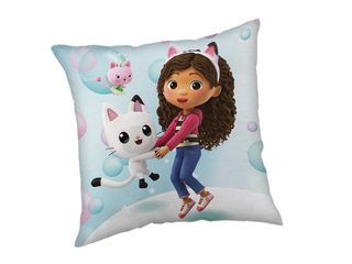 Polštářek Gabbys Dollhouse Bubbles 40x40 cm
