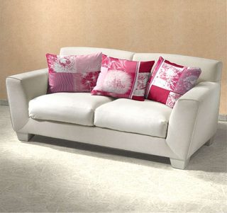 Bavlněné povlečení Pampelišky 3D vínové 140x200, 70x90 cm