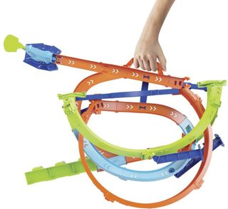 Hot Wheels extrémní hyper smyčka (akční dráha + autíčko) Mattel