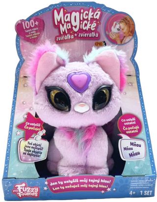 Fuzzy Friends interaktivní kočička Zoe (baterie, světlo, zvuk)