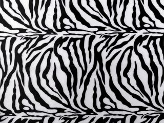 Imitace zvířecí kůže zebra METRÁŽ