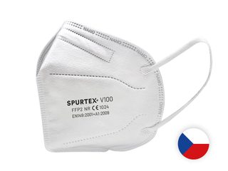 ZLEVNĚNO - 10 ks Nano respirátor SPURTEX® (účinnost FFP2)