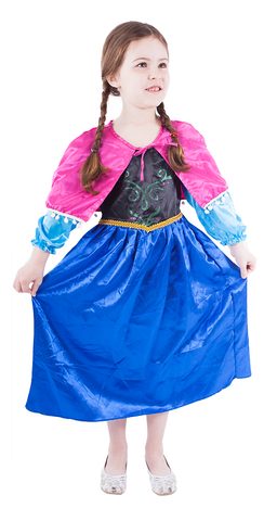 Kostým pro děti princezna zimní království, vel. M