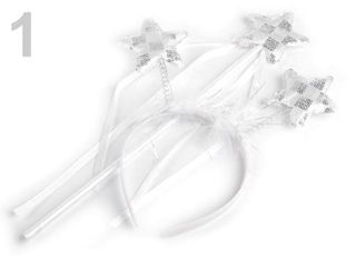 Karnevalová maska  - VÍLA set (1 sada)