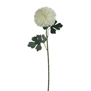 Chryzantéma bílá X5787-01 - dia 10 x 9 / 50 cm