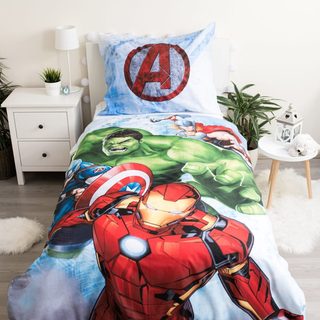 Povlečení Avengers Heroes 140x200, 70x90 cm