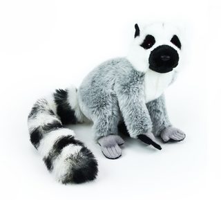 Plyšový lemur, 19 cm