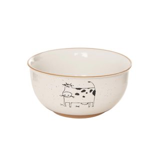 Miska keramická STATEK kráva pr. 13,5 cm - dia 13,5 x 6,5cm