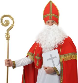 KARNEVAL Šaty Mikuláš exkluzivní pro dospělé E-obal *KOSTÝM*
