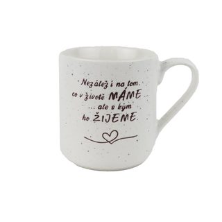 Porcelánový hrnek X8704 - 410ml; 370 g; D85xH96xBD70mm
