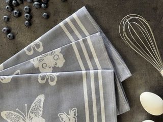 Utěrka Extra savá 50x70 Motýlci - šedá - 3 ks