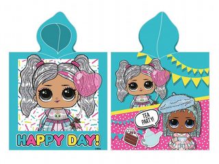 Pončo L.O.L. Surprise Happy Day 55x110 cm