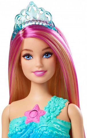 Barbie mořská panna (bliká, DMC) Mattel