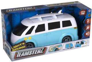 Teamsterz auto karavan 35cm na baterie Světlo Zvuk plast