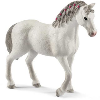 SCHLEICH Návštěva lékaře u klisny a hříběte herní set 2 koníci s doplňky