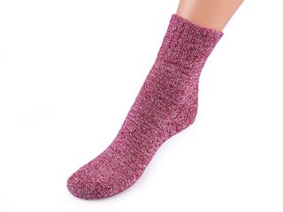 Ponožky teplé žíhané unisex