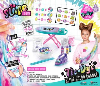 EP Line So Slime sliz duhový žehlení mění barvu na baterie UV Světlo