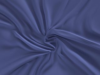 Saténové prostěradlo s gumou 180x200cm tmavě modré