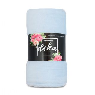 Deka MF UNI SLEEP WELL světle modrá 150x200 cm
