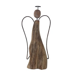 Dekorační anděl D7367/2 - 12 × 3.5 × 26 cm