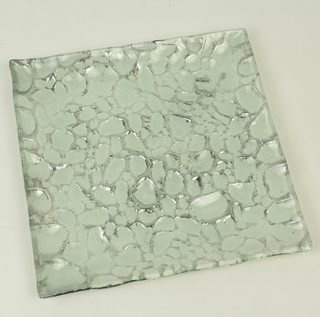 Skleněný tácek dekorační S0088/2 - 24,5 x 24,5 cm
