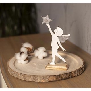 Dekorace anděl K2880 - 10 x 4 x 20,5 cm