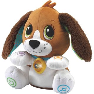 VTech chytrý pejsek CZ (interaktivní, opakuje slova, světlo, zvuk, baterie)