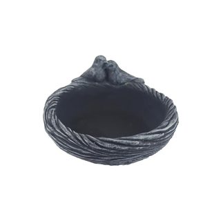 Obal k osázení s ptáčky X5958 - 18,5 × 18 × 9,5 cm