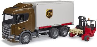 Bruder Scania Super 560R UPS logistika s vysokozdvihem 03582