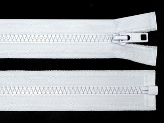 Kostěný zip šíře 5 mm délka 35 cm (bundový)