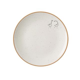 Talíř keramický dezertní STATEK husa O0536 - pr.19,5cm,v.2,5cm